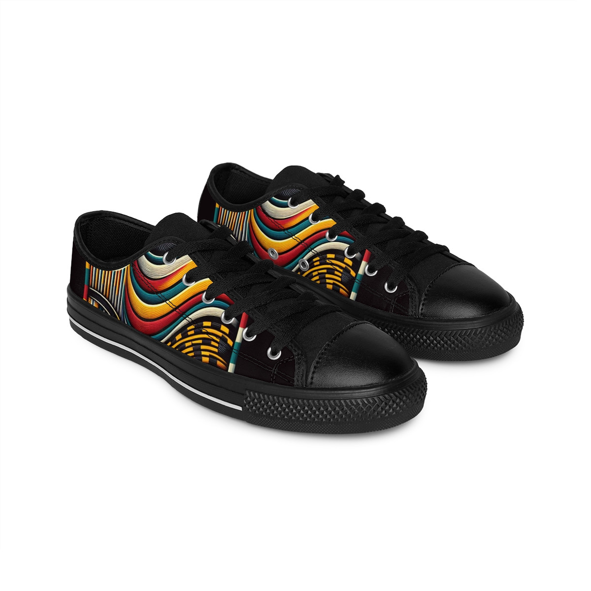 "KenteKicks: Afro-Fusion Footwear" - Men's Sneakers