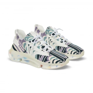 "HeritageStride Kente Kicks" - Men's Mesh Sneaker