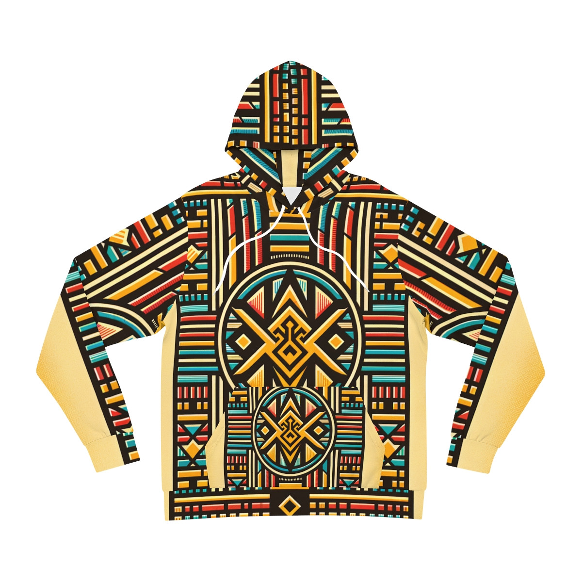 "AfroFusion Kente Culture Hoodie"