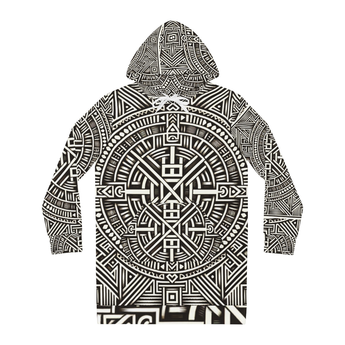 "Kente Kouture Women's Hooded Dress"