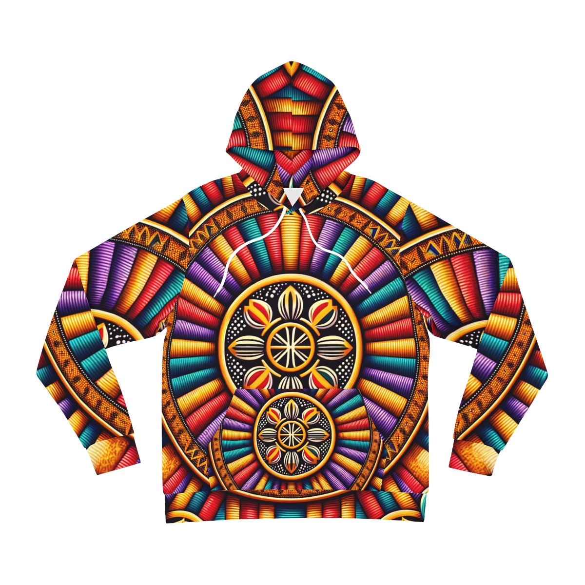 "AfroFusion Kaleidoscope Unisex Hoodie"