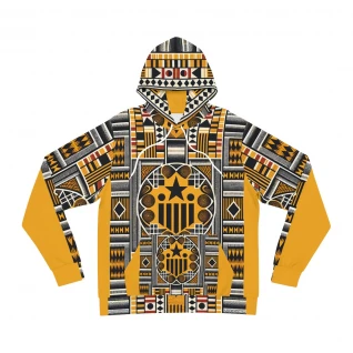 "Kaleidoscope Kente Comfort Unisex Hoodie"