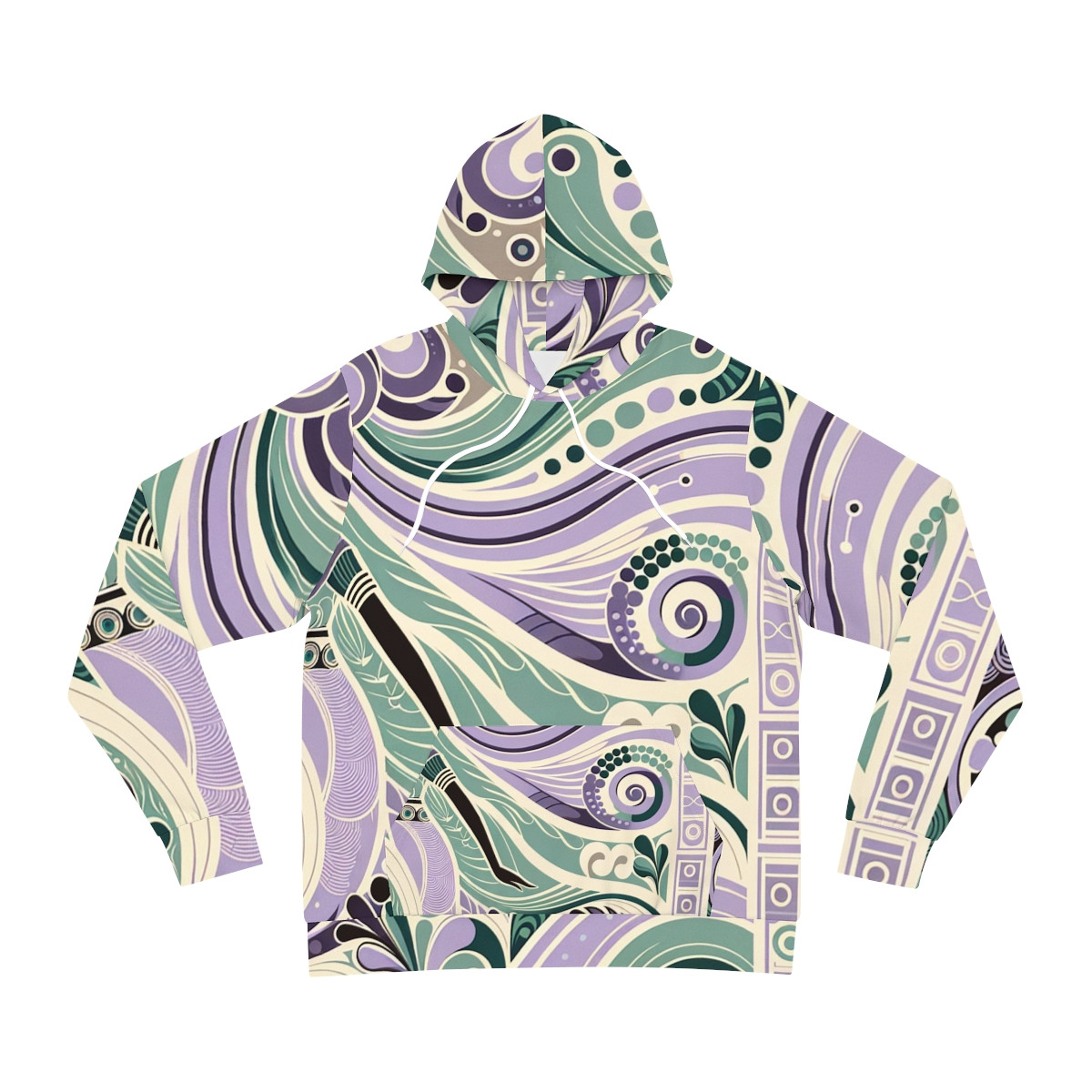 "Heritage Harmony Unisex Kente Hoodie"