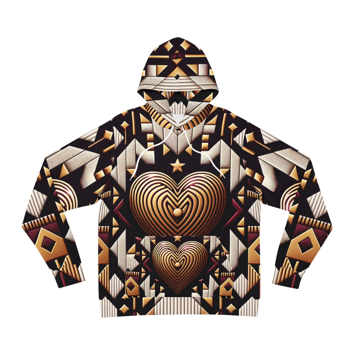"AfroFusion Kente Kraft Unisex Hoodie"