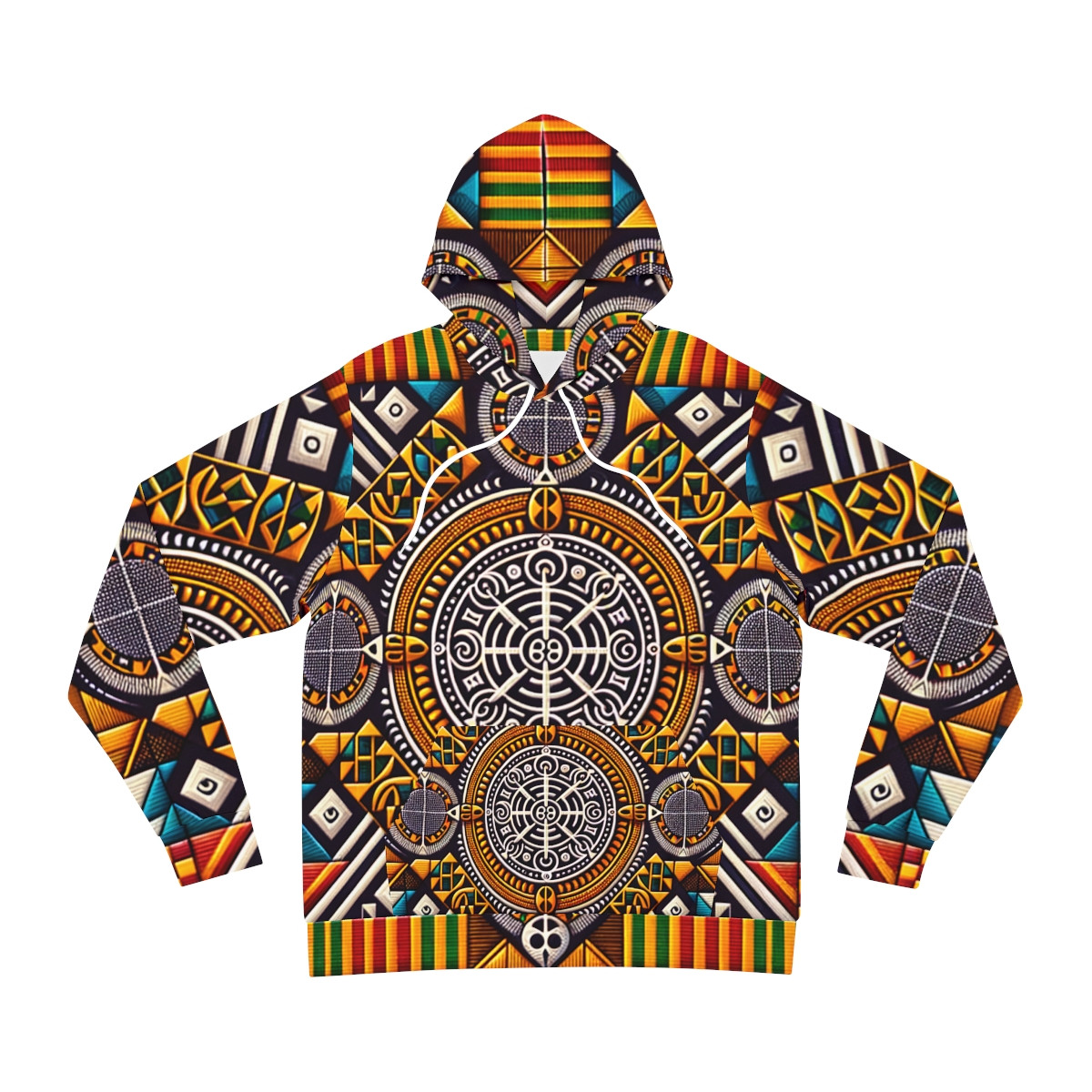 "AfroFusion Kaleidoscope Unisex Hoodie"
