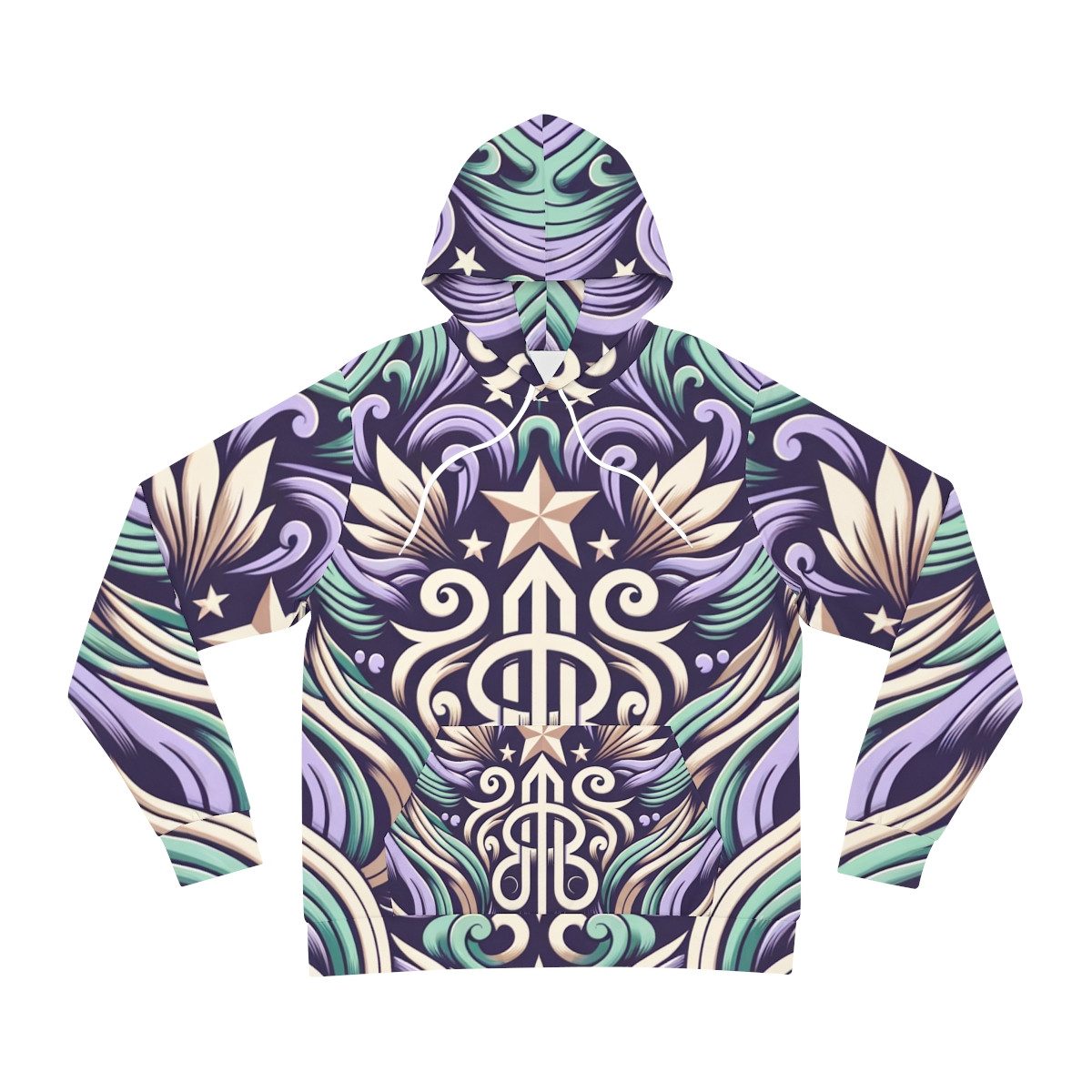 "Kente Kaleidoscope Unisex Fashion Hoodie"