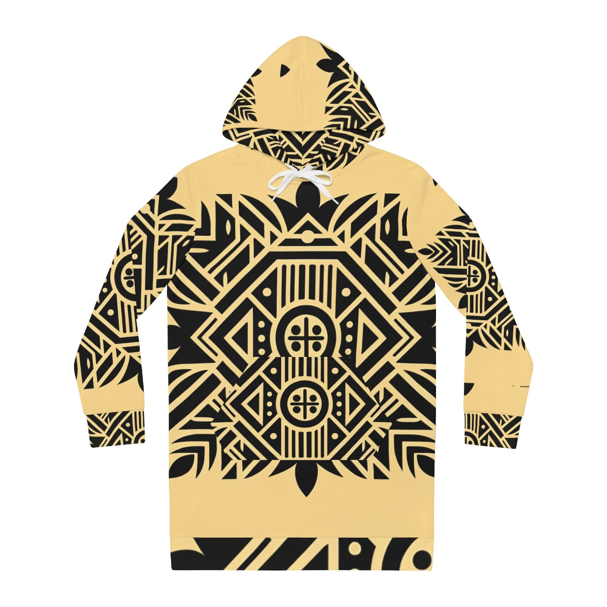 "Cultural Tapestry Women's Hoodie Dress"