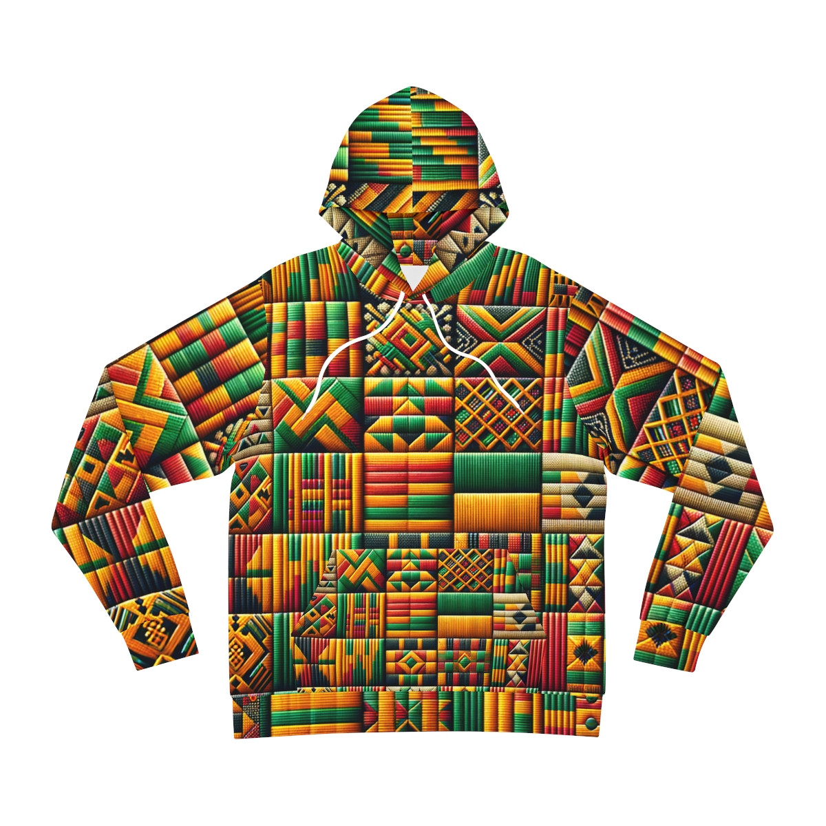 "Kente Kingdom UniBlend Hoodie"