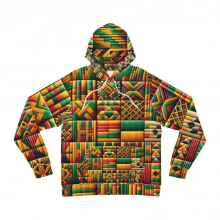 "Kente Kingdom UniBlend Hoodie"