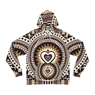 "AfroFusion Kente Cosmopolitan Hoodie"