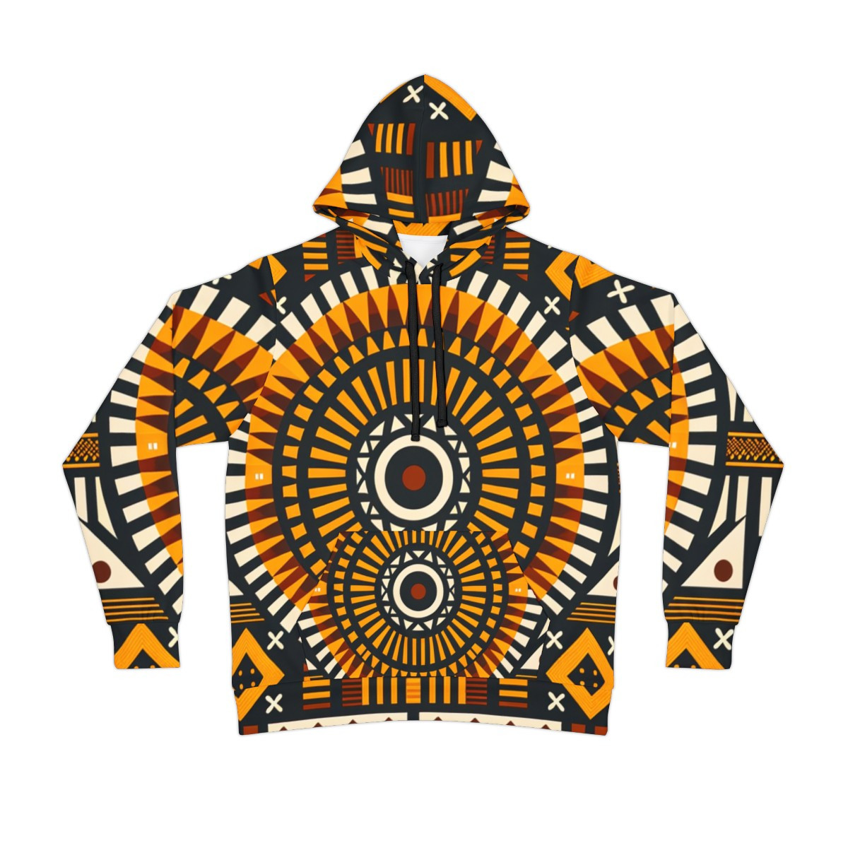 "KenteFusion Unisex Power Hoodie"