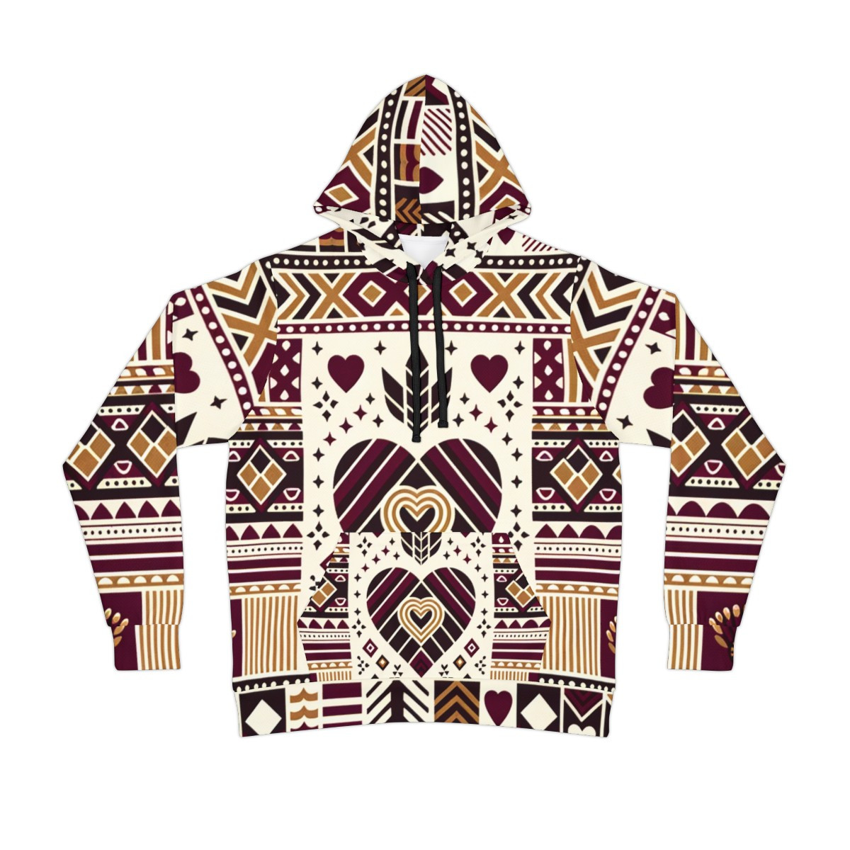 "AfroFusion Kente Performance Hoodie"