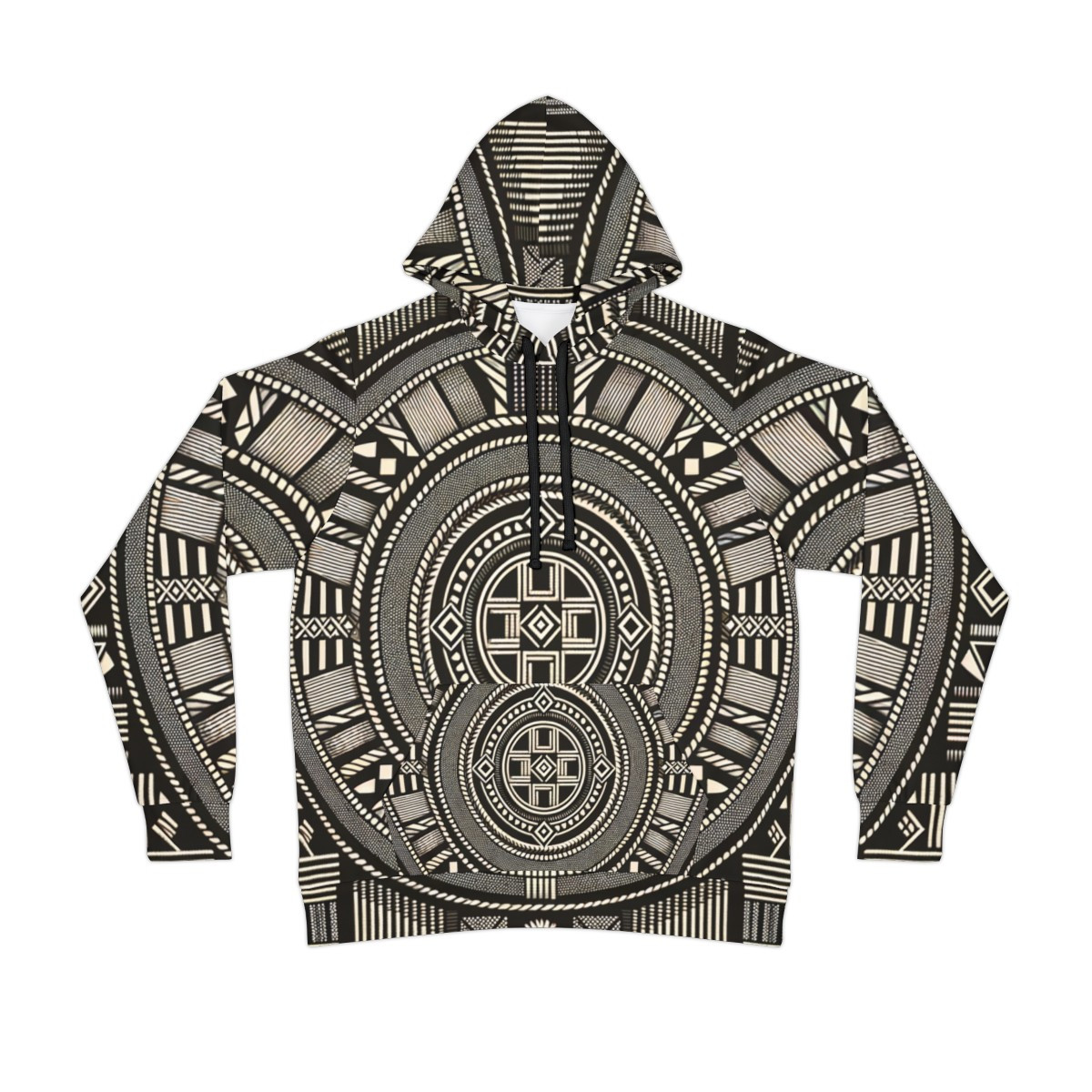 "Kente Fusion Unisex Power Hoodie"
