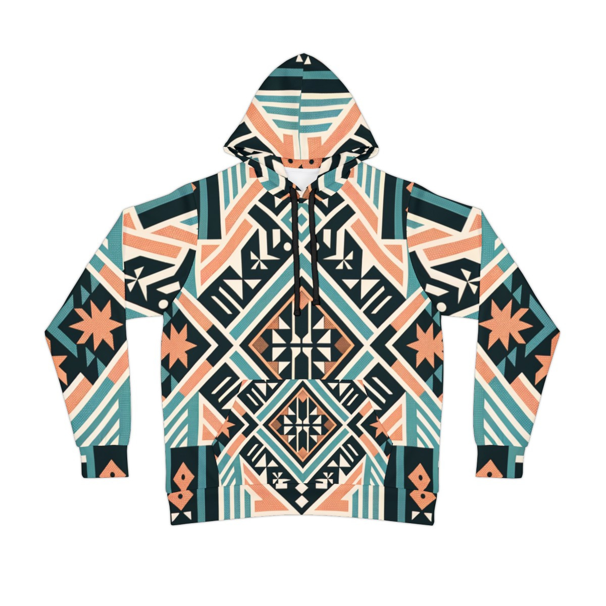 "Kente Konqueror Unisex Athletic Hoodie"