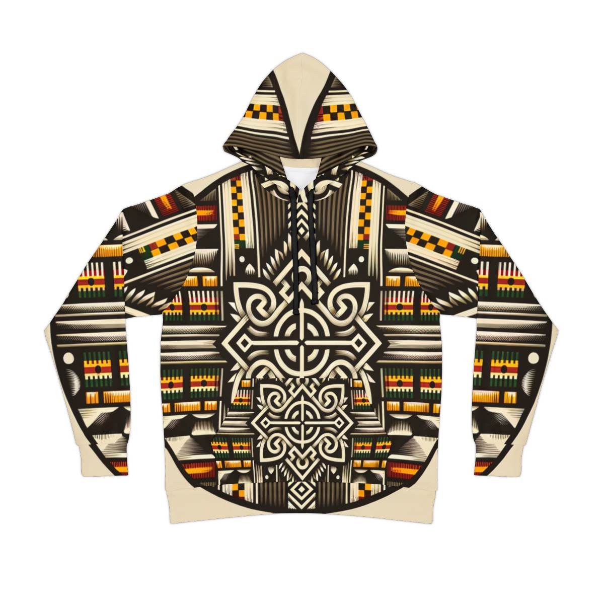 "Pan-African Pride Athleisure Hoodie"