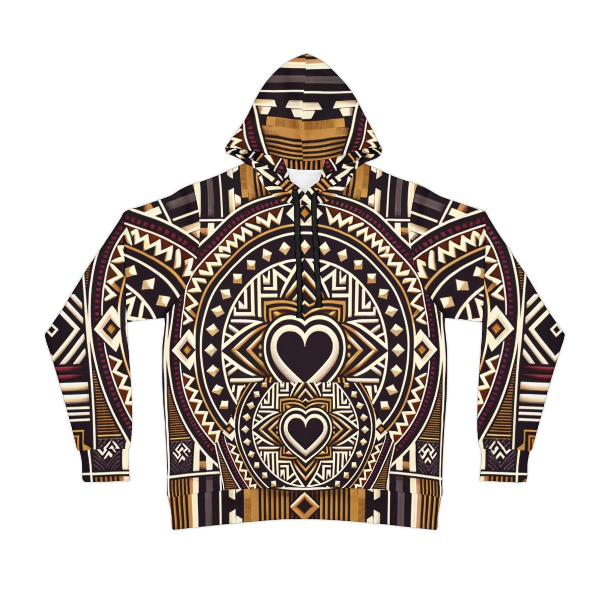"KenteFusion Unisex AthletiCool Hoodie"
