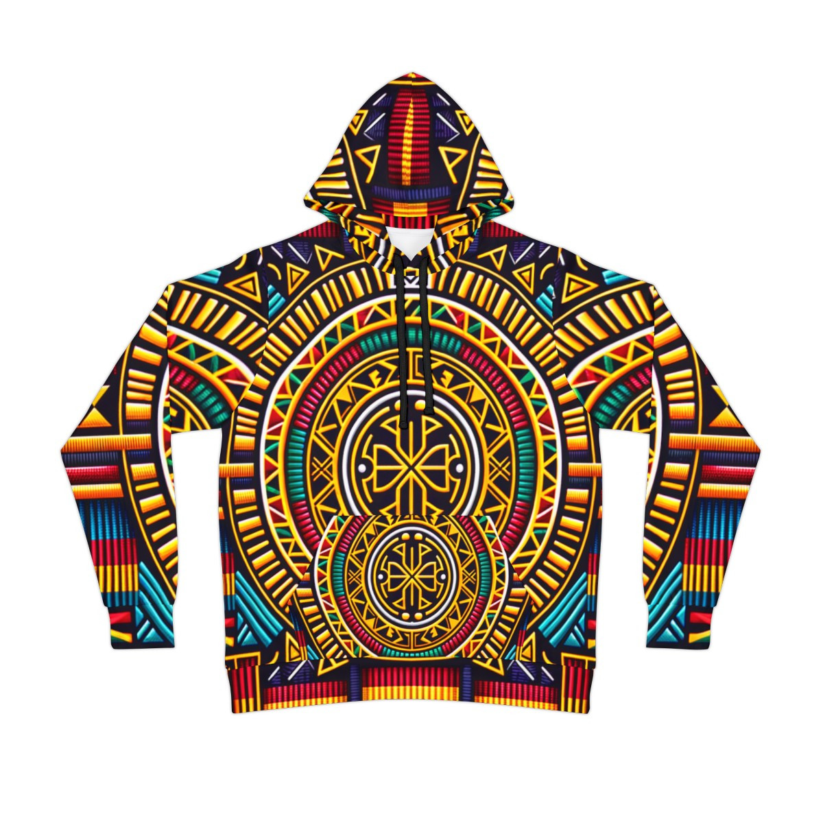 "KenteFusion Unisex Energy Hoodie"