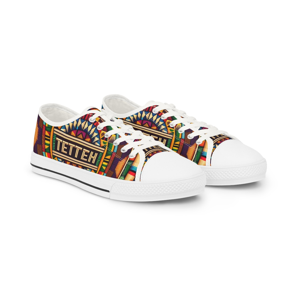 Sure, how about "KenteStride Low-Tops"? - Men's Lowtop Sneakers