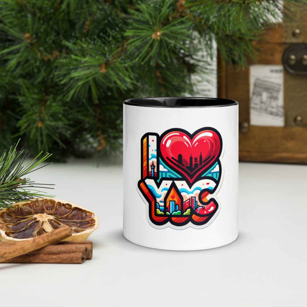 YYC Mug with Color Inside