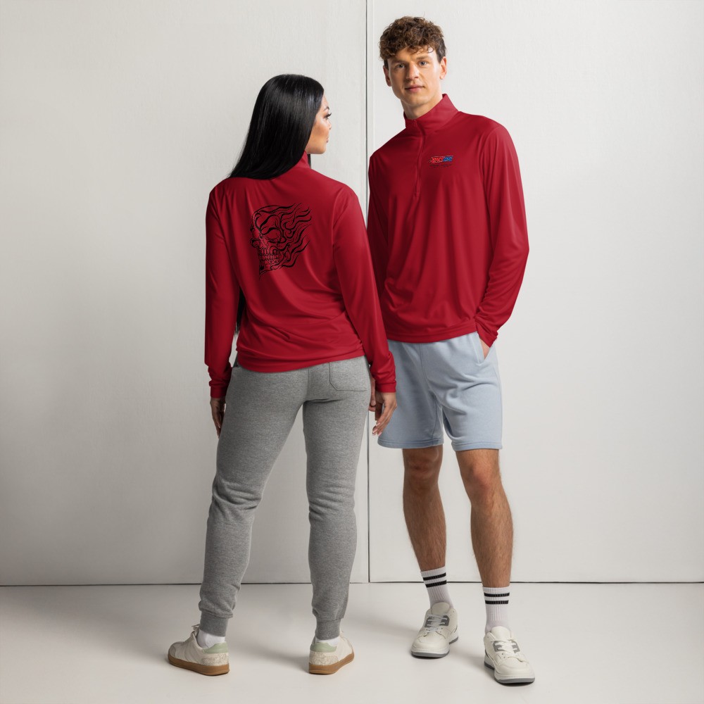 Lightweight quarter-zip pullover