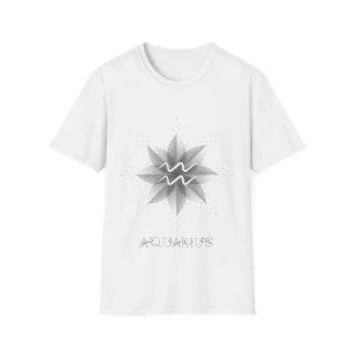 T-shirt "Lotus des Constellations" Verseau – Moires de Lune