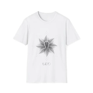 T-shirt "Lotus des Constellations" Lion – Moires de Lune