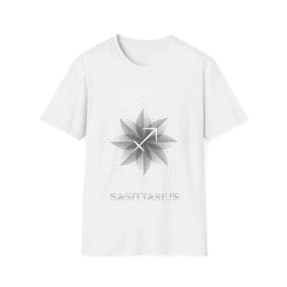 T-shirt "Lotus des Constellations" Sagittaire – Moires de Lune