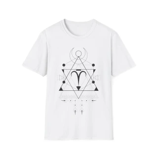 T-shirt "Totem de Lignes Sacrées" Bélier – Moires de Lune