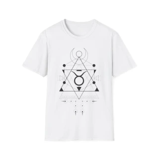 T-shirt "Totem de Lignes Sacrées" Taureau – Moires de Lune