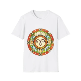 T-shirt "Médaillon Céleste" Bélier – Moires de Lune