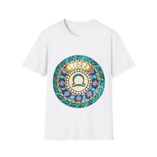 T-shirt "Médaillon Céleste" Balance – Moires de Lune