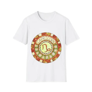 T-shirt "Médaillon Céleste" Capricorne – Moires de Lune