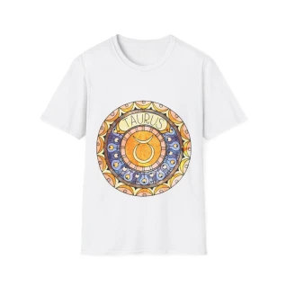 T-shirt "Médaillon Céleste" Taureau – Moires de Lune