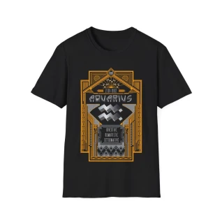 T-shirt "Art Deco" Verseau – Moires de Lune