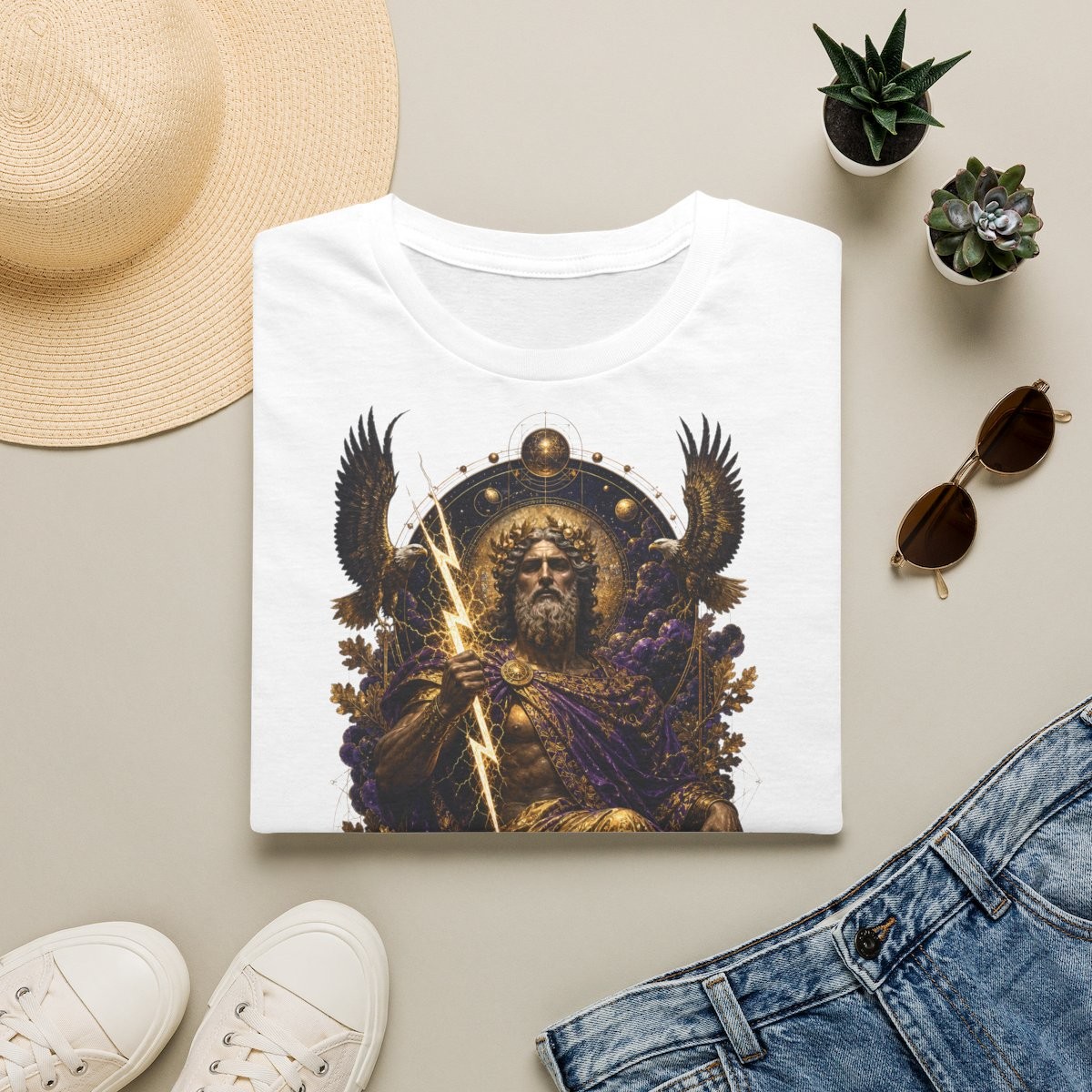 T-shirt Jupiter · Maître de l'Expansion · Moires de Lune