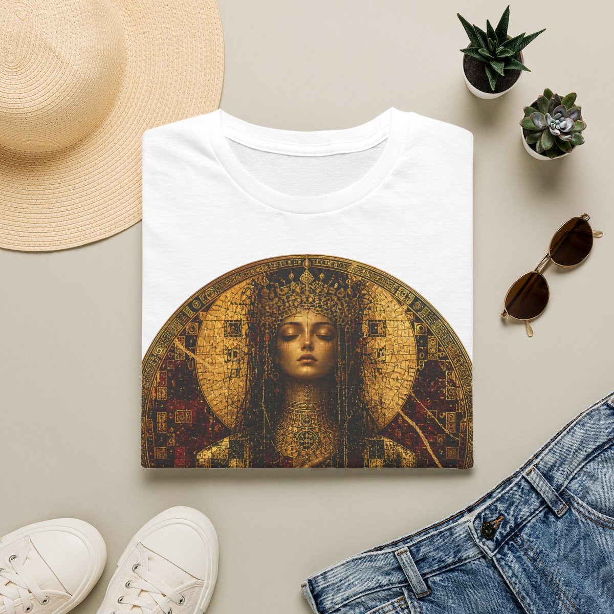 T-shirt Hécate · Gardienne des Carrefours · Reine des Mystères · Moires de Lune