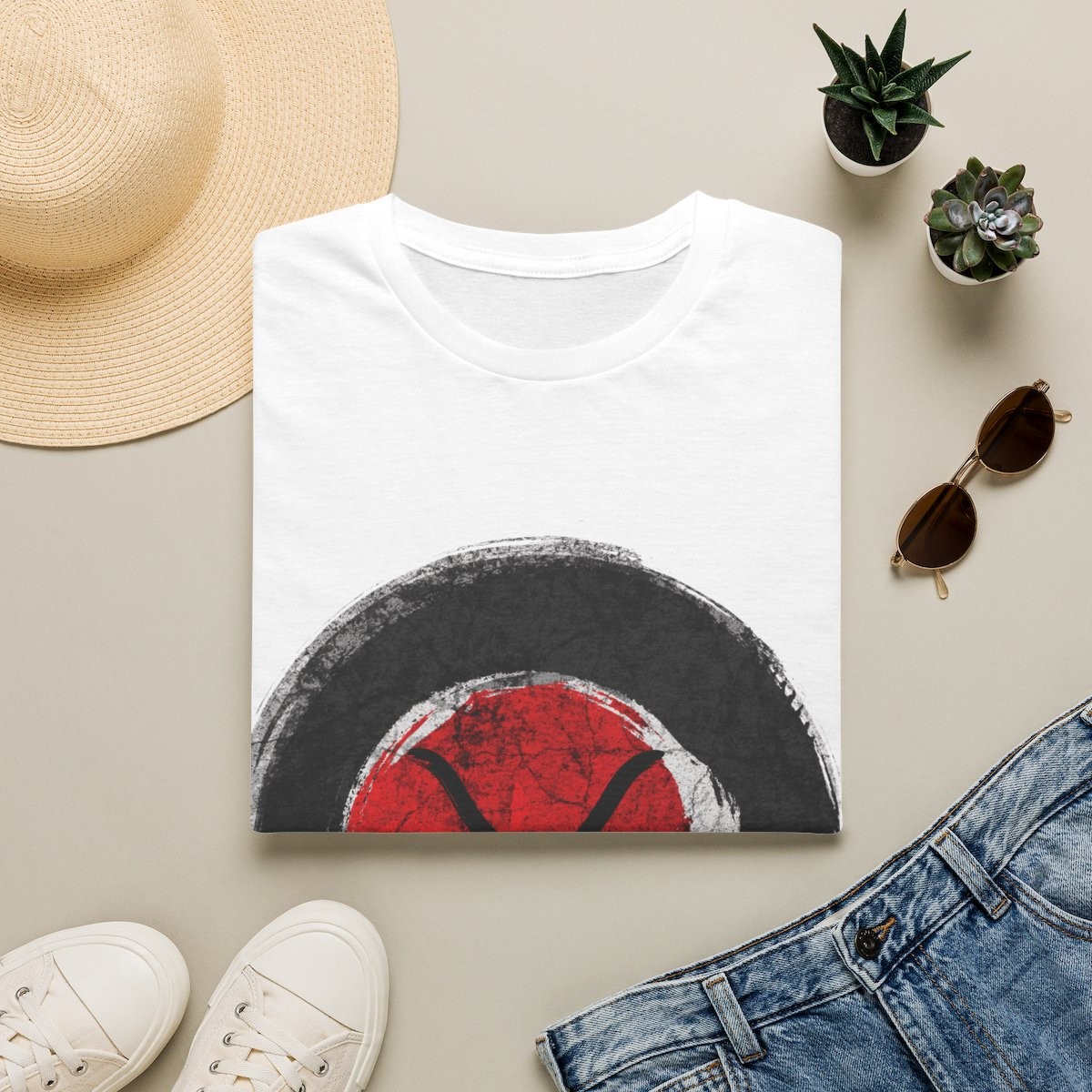 T-shirt zen minimaliste « Silence cosmique » Taureau – Moires de Lune