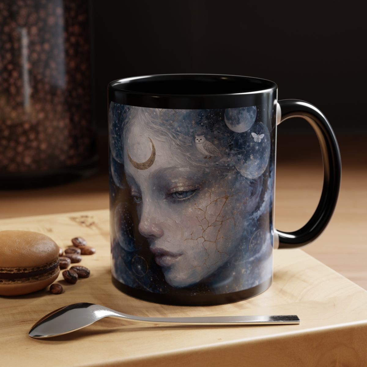 Mug Séléné — Pleine Lune & Nuit Protectrice