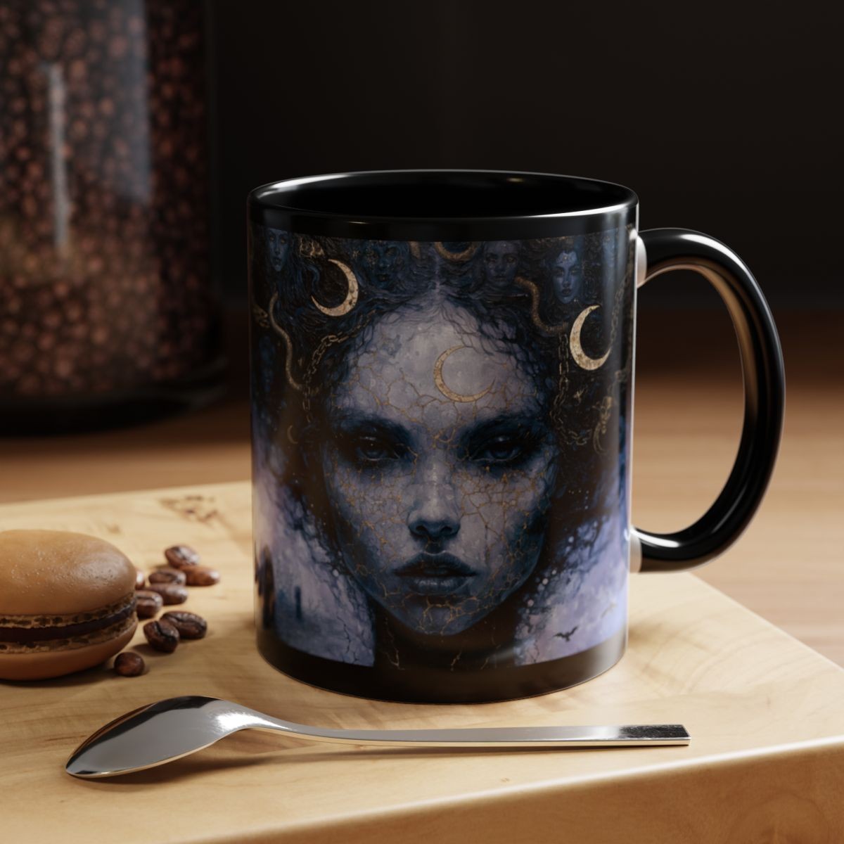 Mug Lilith — Lune Noire & Ombre Sacrée