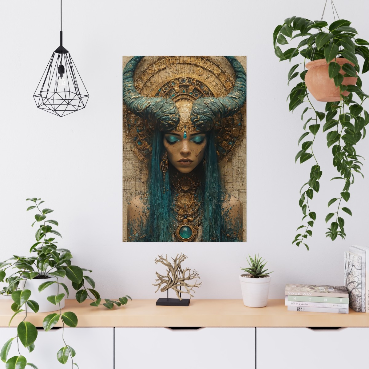 Capricorne  -    Poster Art Premium