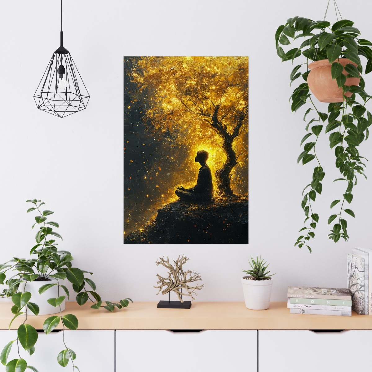 Meditation  -    Poster Art Premium 
