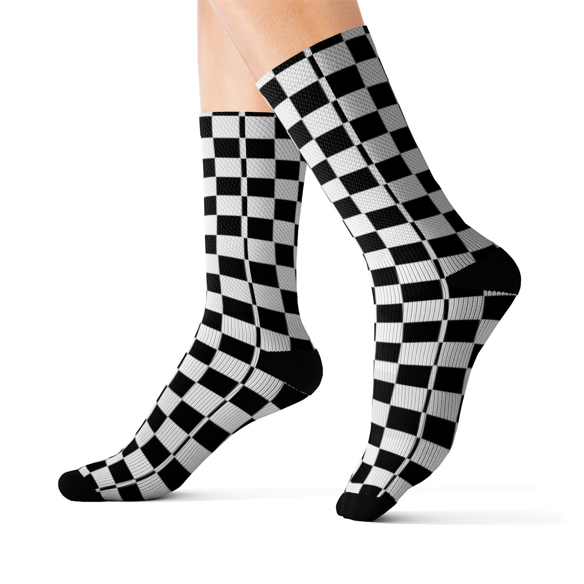 Charisma Girls Checker Board Series Design Number 1 Sublimation Socks