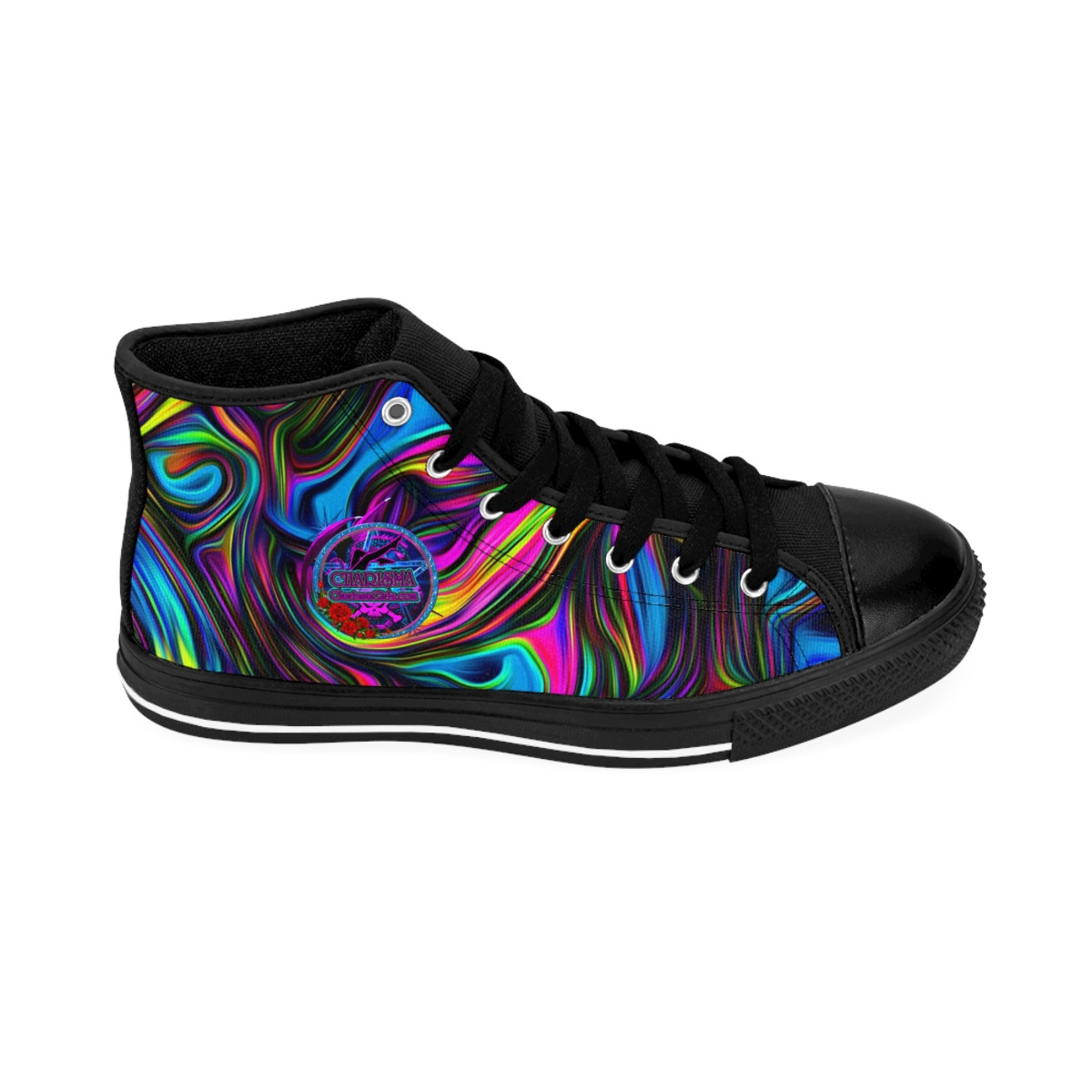 Charisma Girls Rainbow Swirl 1 Women's Classic Sneakers