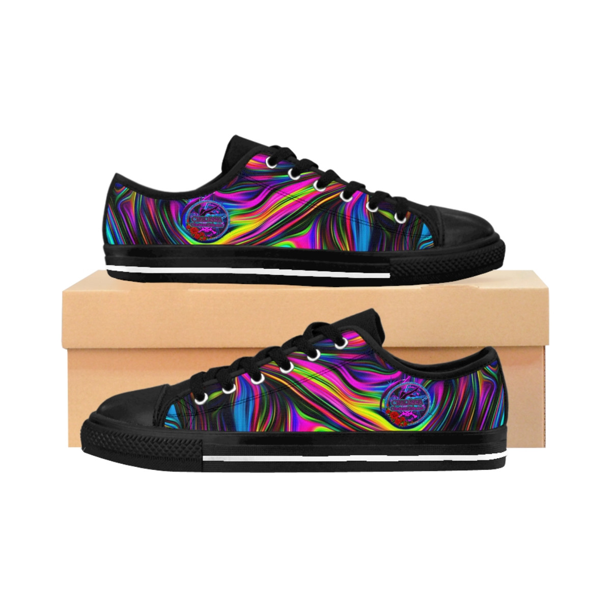 Charisma Girls Rainbow Swirl 1 Women's Sneakers