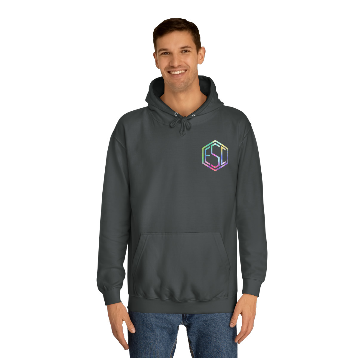 ESC Unisex College Hoodie Multicolor