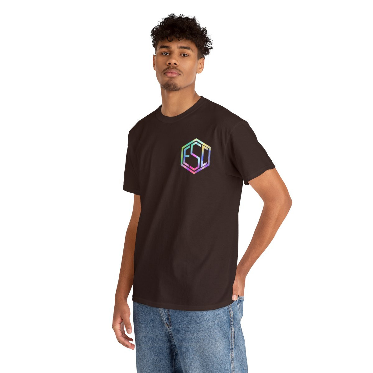 ESC Unisex Heavy Cotton T-Shirt Dark