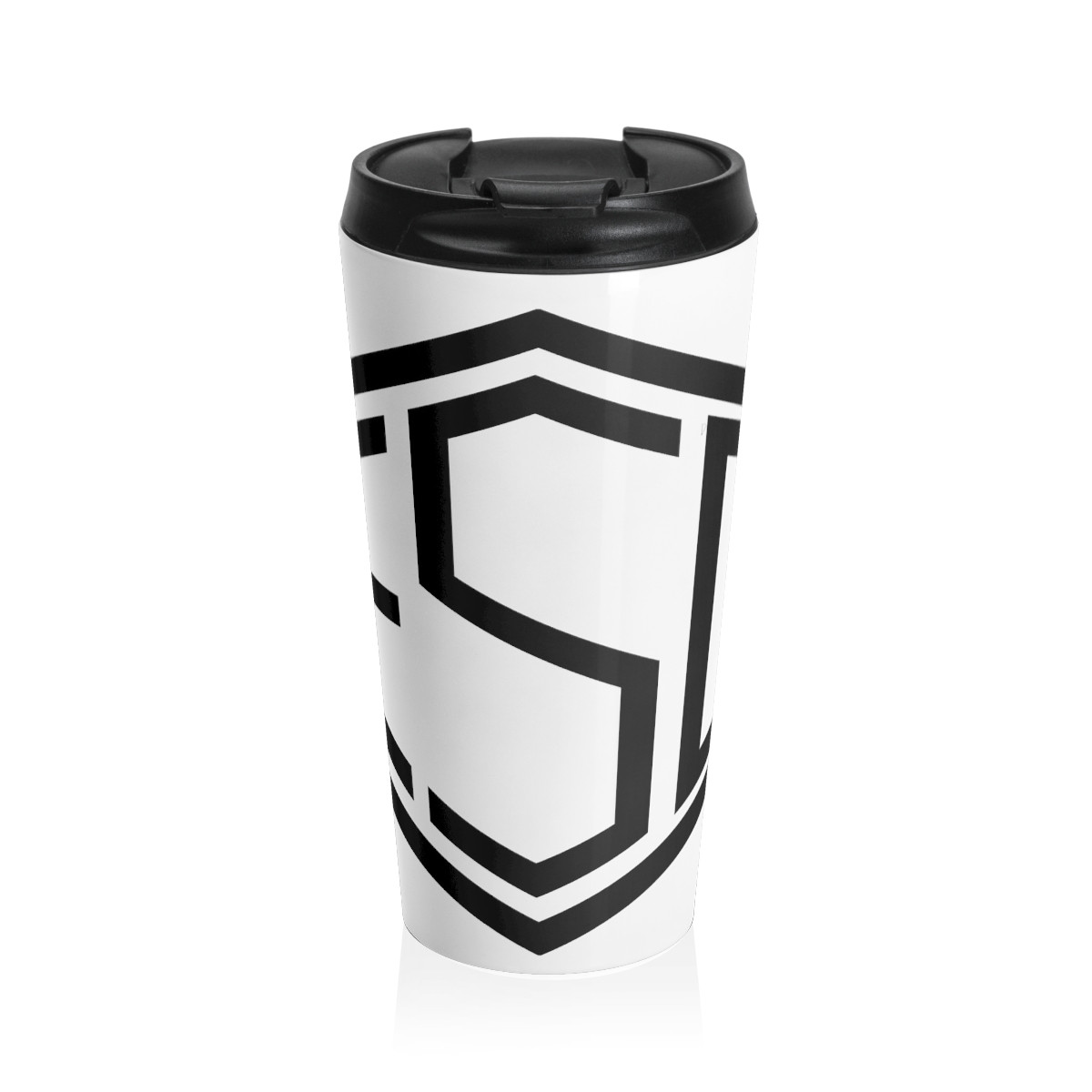 ESC Stainless Steel Travel Mug White