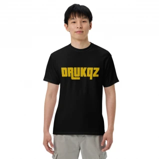 Drukqz Unisex garment-dyed heavyweight t-shirt inspired in Aphex Twin album Drukqs
