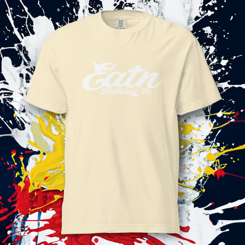 Eatn Classic // Ivory & White // Unisex T-Shirts