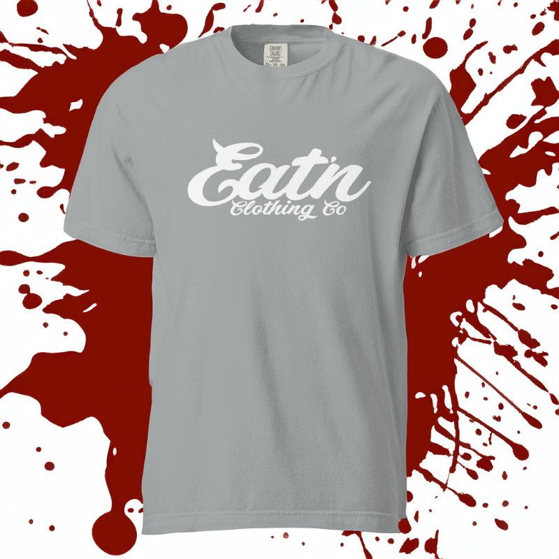 Eatn Classic // Granite & White // Unisex T-Shirts